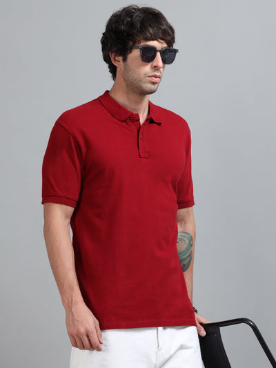 Classic Polo - Maroon