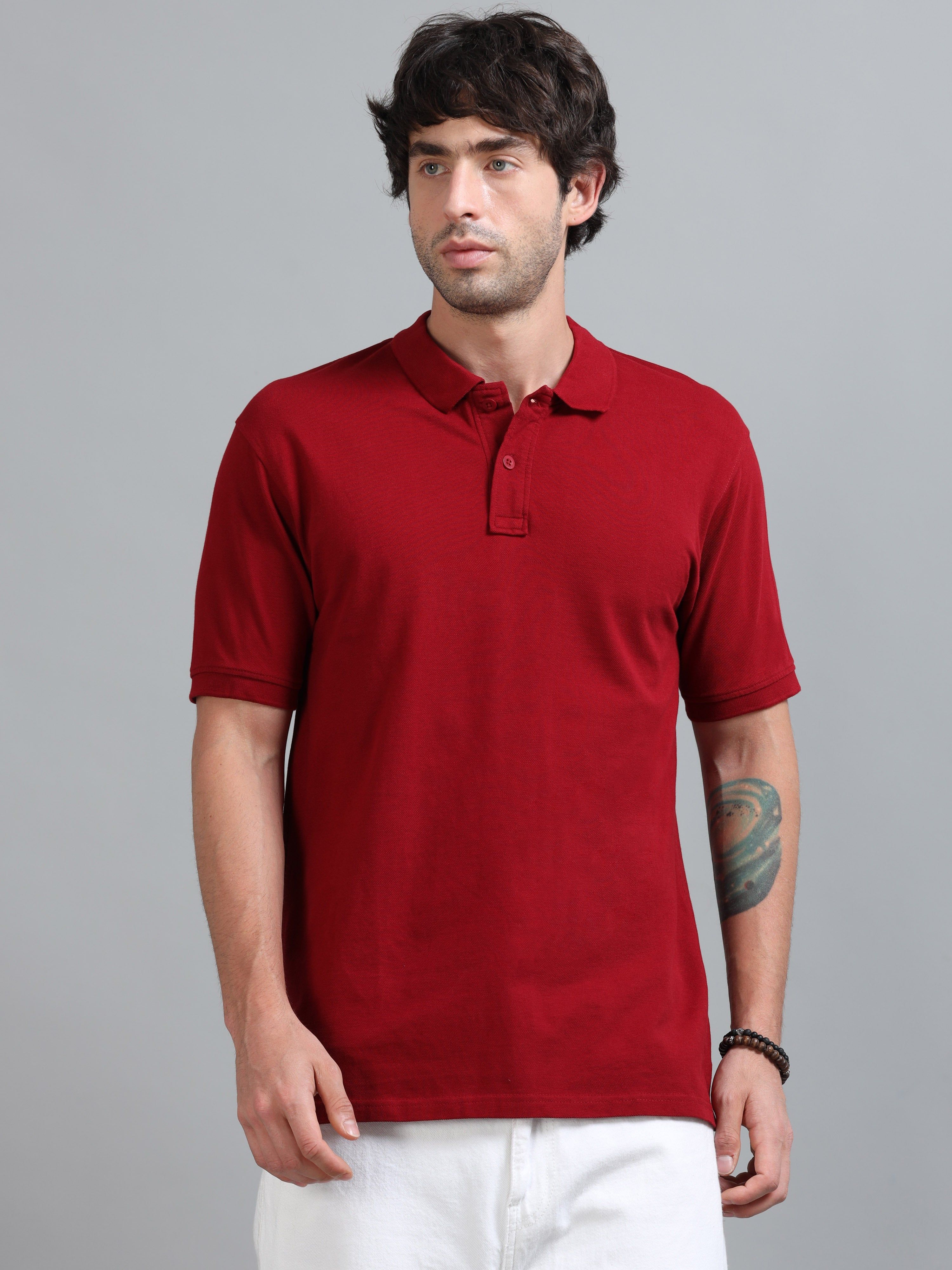 Classic Polo - Maroon