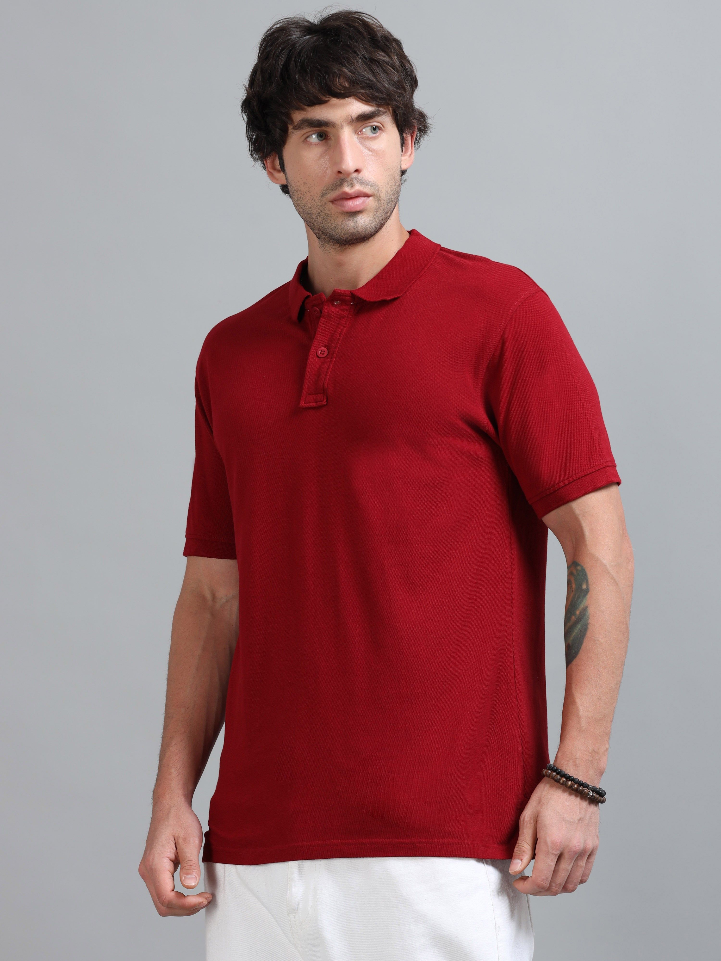 Classic Polo - Maroon