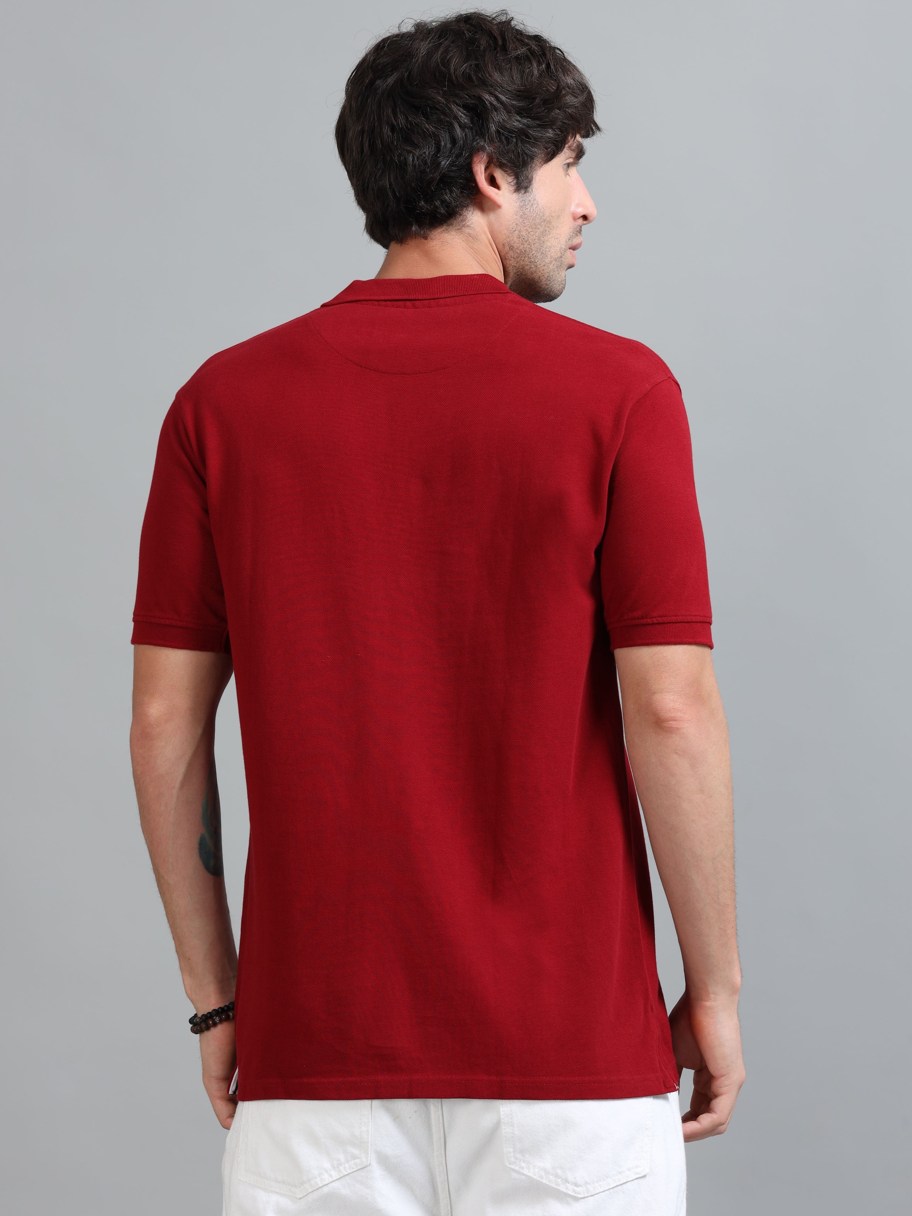 Classic Polo - Maroon