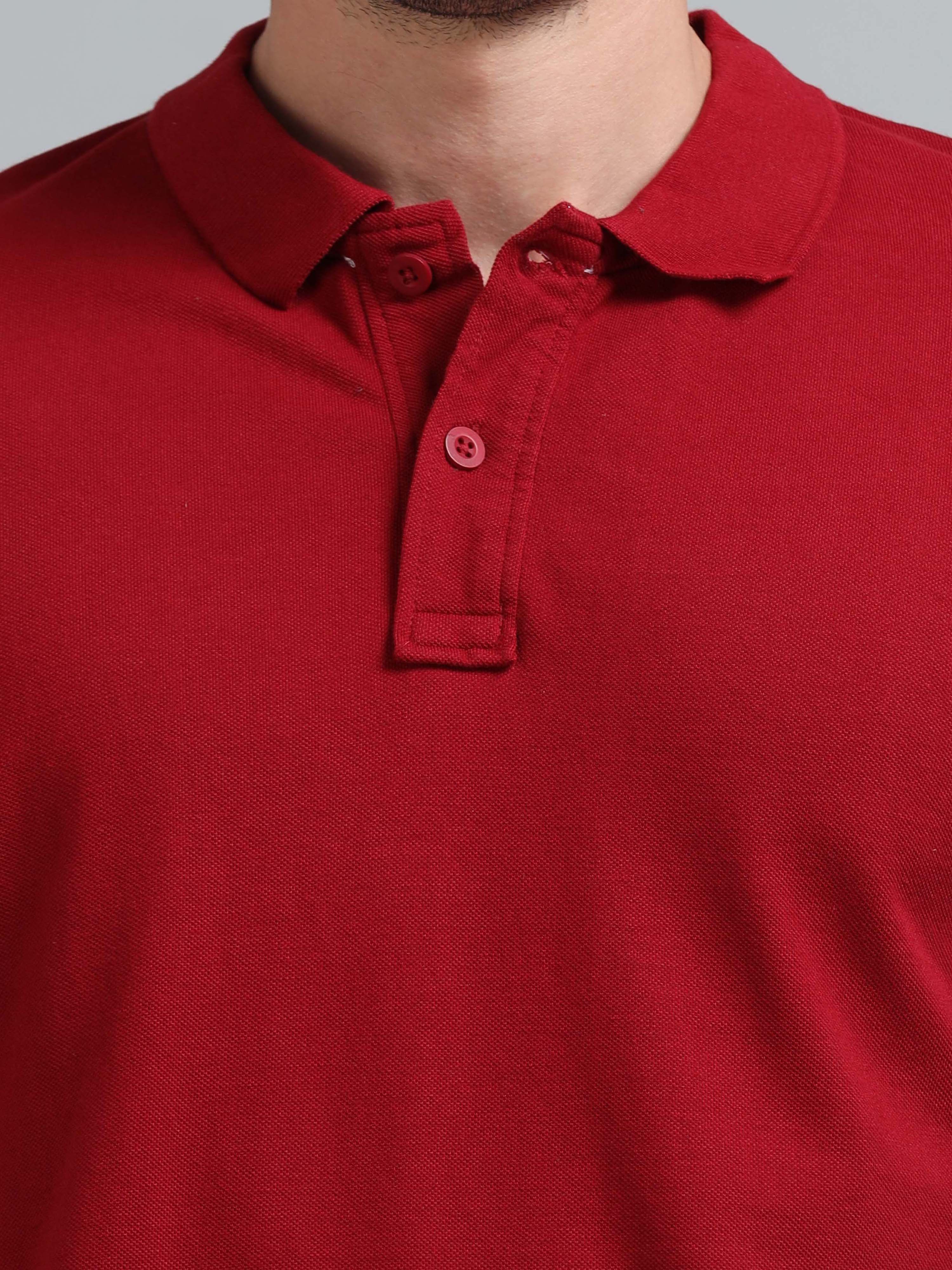 Classic Polo - Maroon
