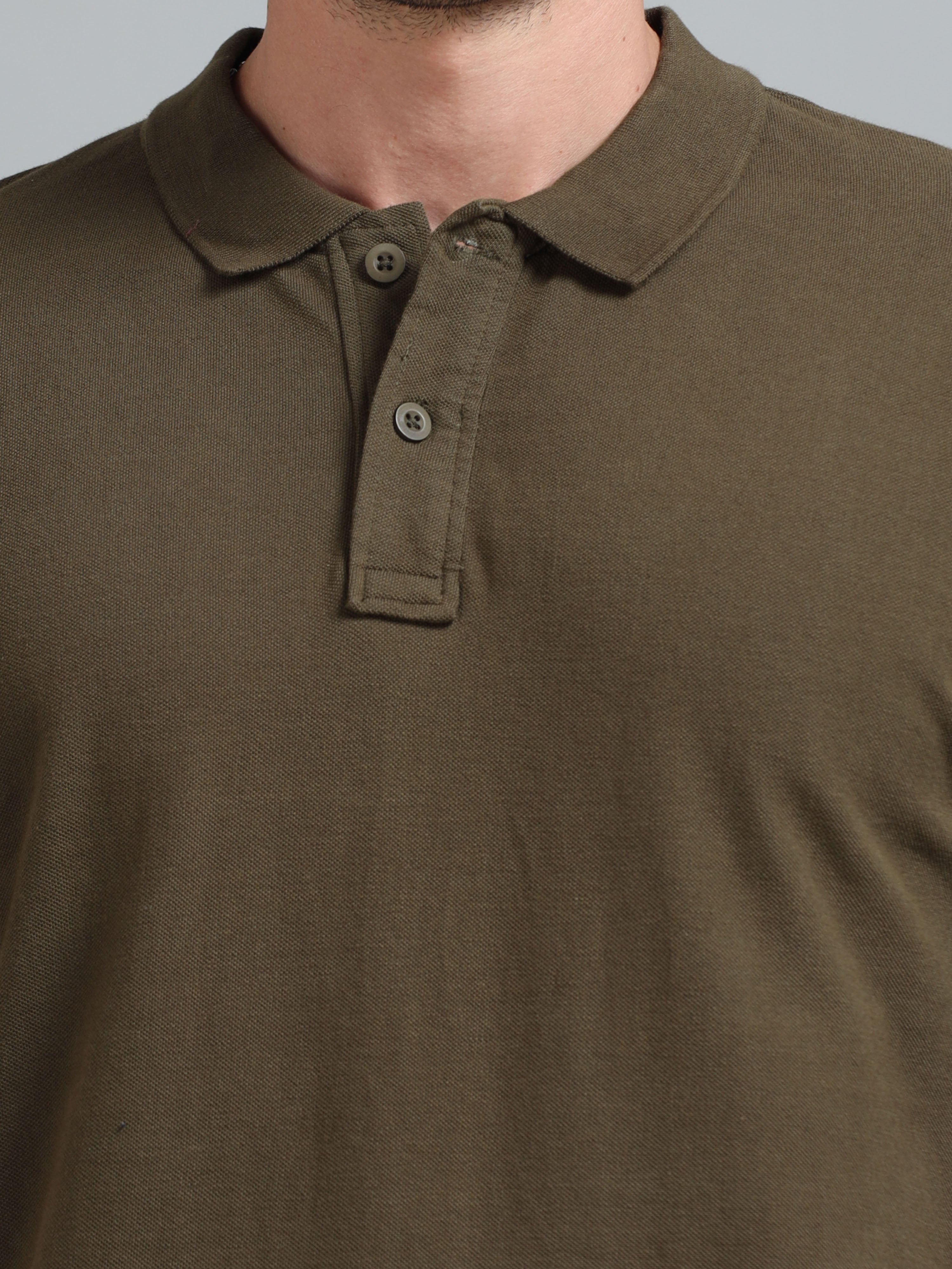 Classic Polo - Olive Green